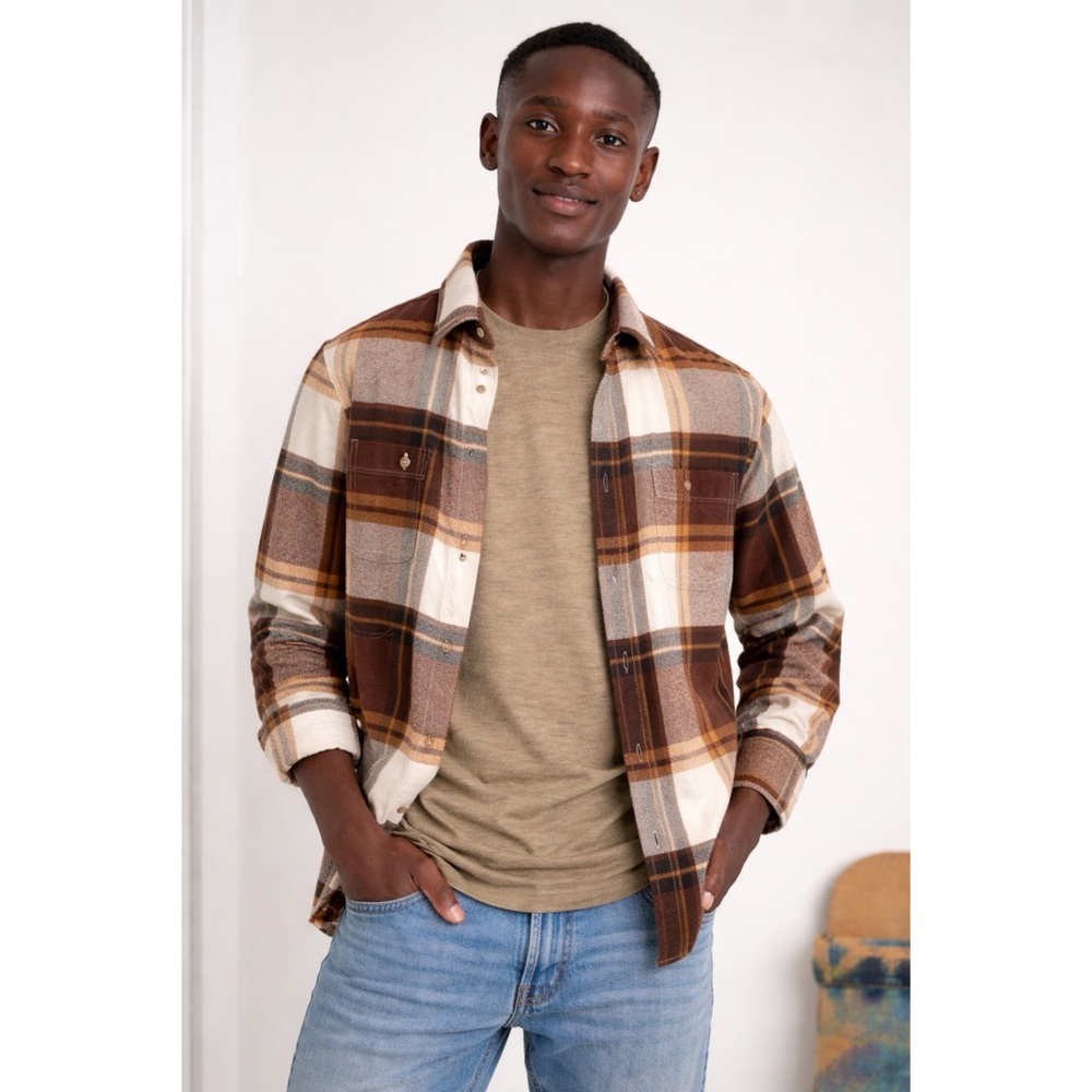 Old Navy Plaid Flannel Shirt